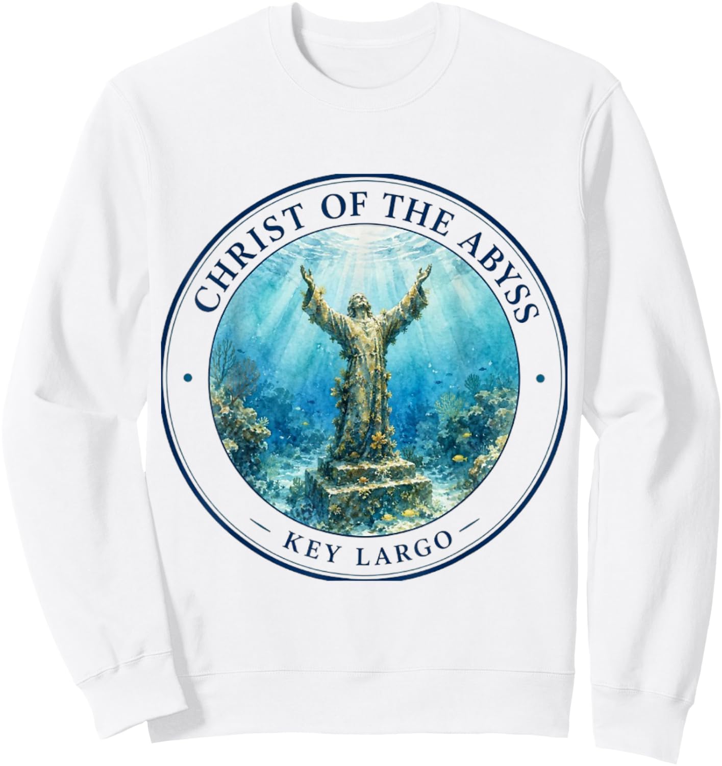 Key Largo Pennekamp Park Sweatshirt - Sweatshirt | White