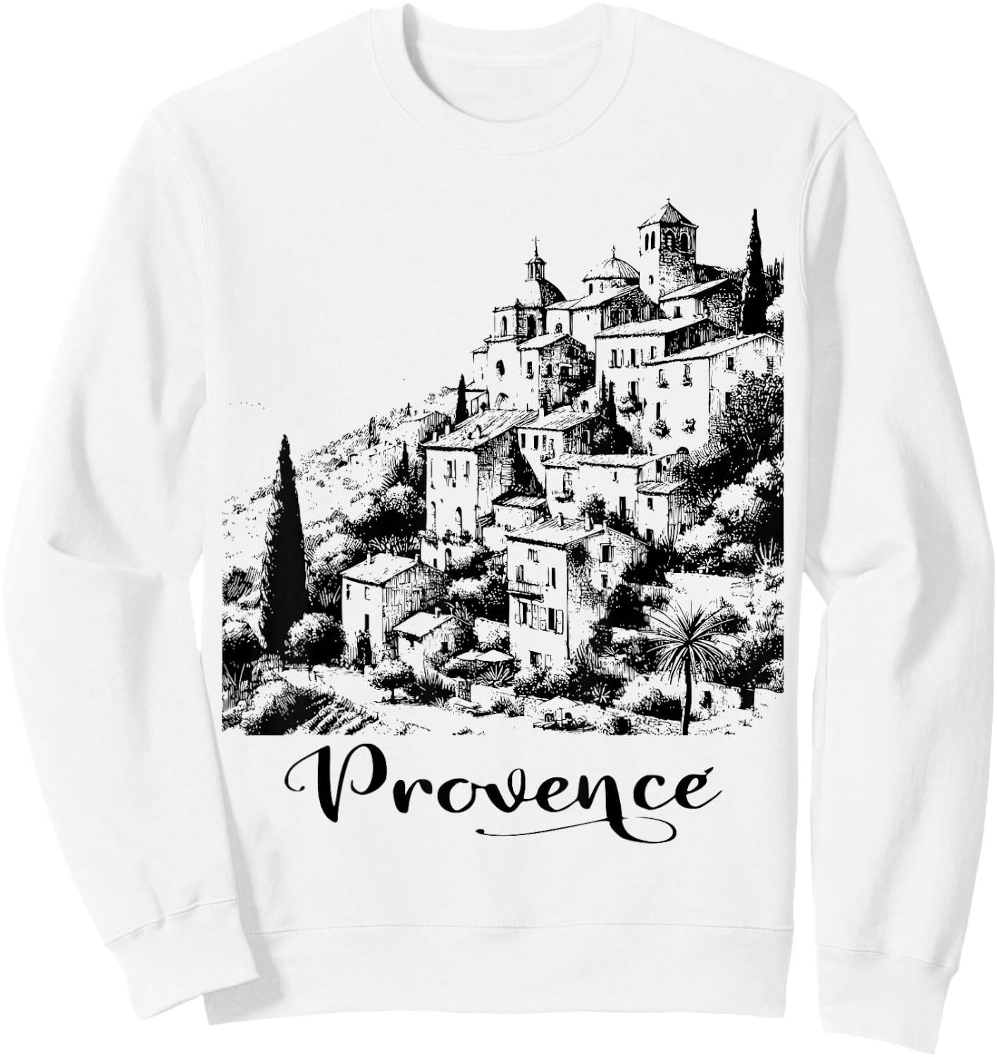 Provence , grey, S Sweatshirt - Sweatshirt | White