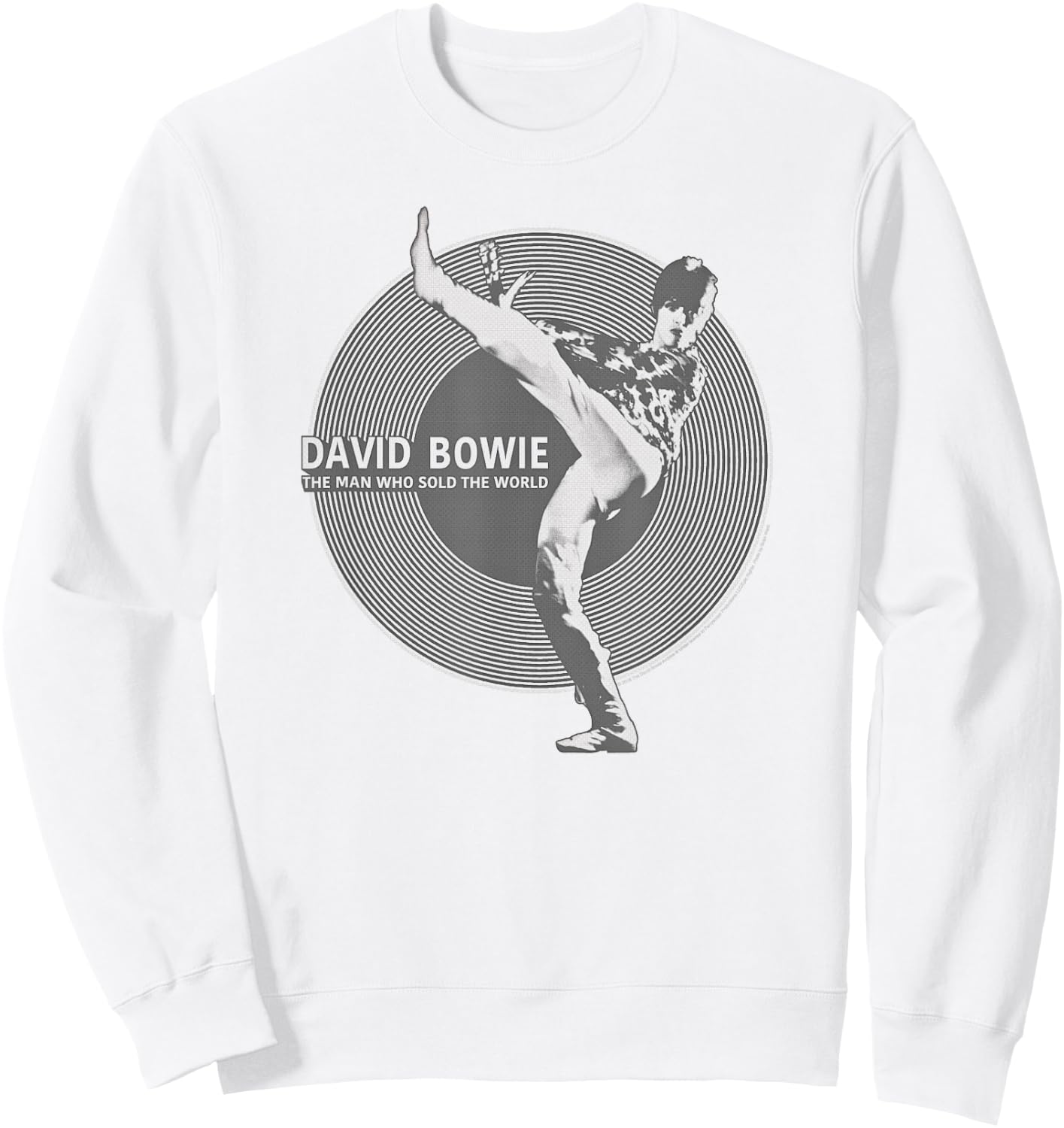 David Bowie - The Man Sweatshirt - Sweatshirt | White
