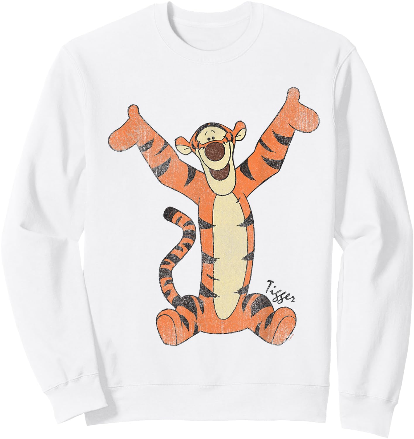 Winnie The Pooh Tigger Classic Sweatshirt - Sweatshirt | White