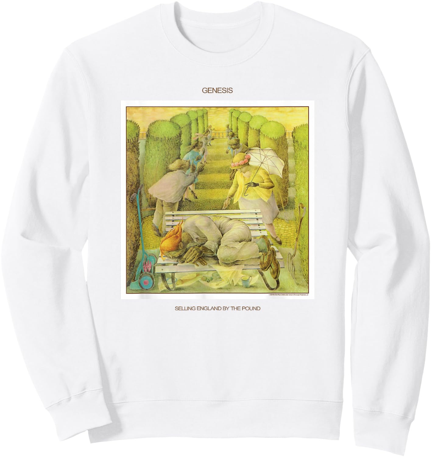 Genesis Selling England By The Pound Sweatshirt - Sweatshirt | White