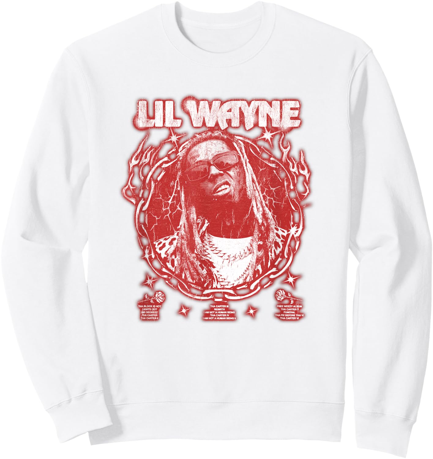 Lil Wayne Bling Official Sweatshirt - Sweatshirt | White