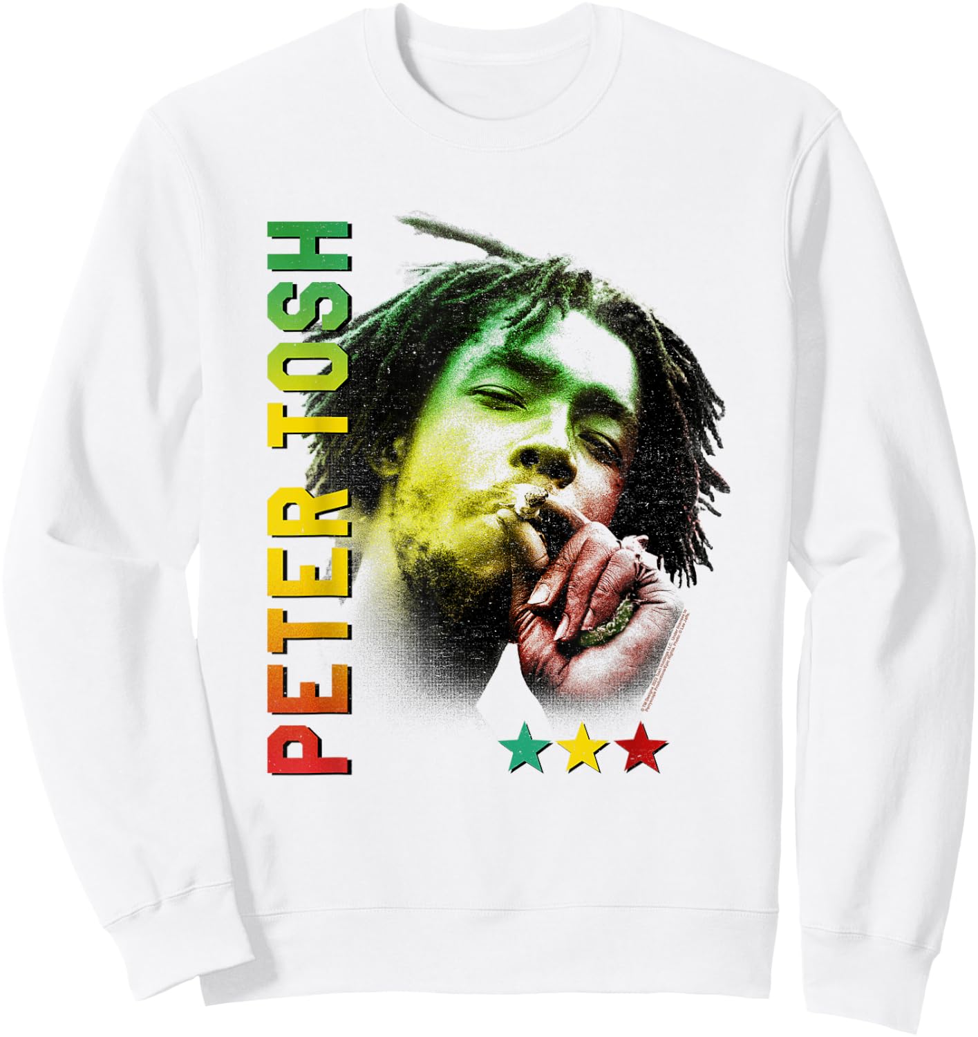Peter Tosh Star Gazer Sweatshirt - Sweatshirt | White