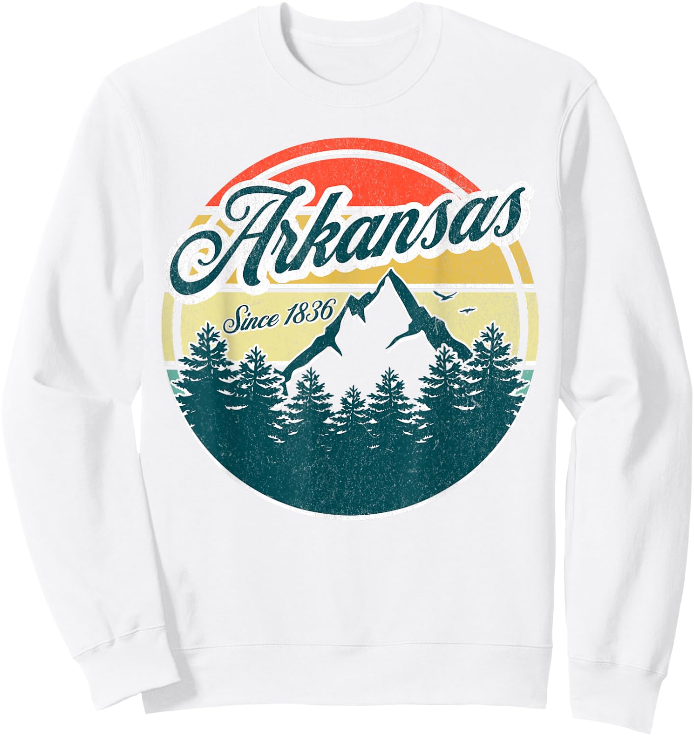 Arkansas Sweatshirt - Sweatshirt | White