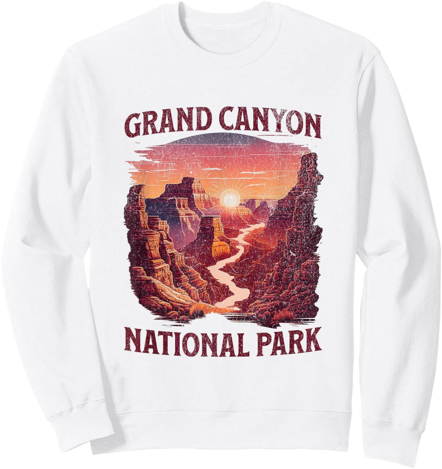 Grand Canyon National Park Sweatshirt - Sweatshirt | White