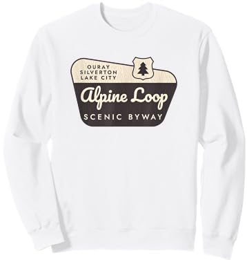 Alpine Loop Sign Sweatshirt - Sweatshirt | White