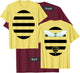 Bumblebee Costume Stripes Wings Stinger Front and Back T-Shirt - T-Shirt | Maroon