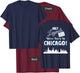 DESIGN ON BACK Only Legends Were Born In Chicago Skyline T-Shirt - T-Shirt | Maroon