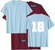 Number 18 No. Eighteen #18 Sports Jerseys Player T-Shirt - T-Shirt | Maroon