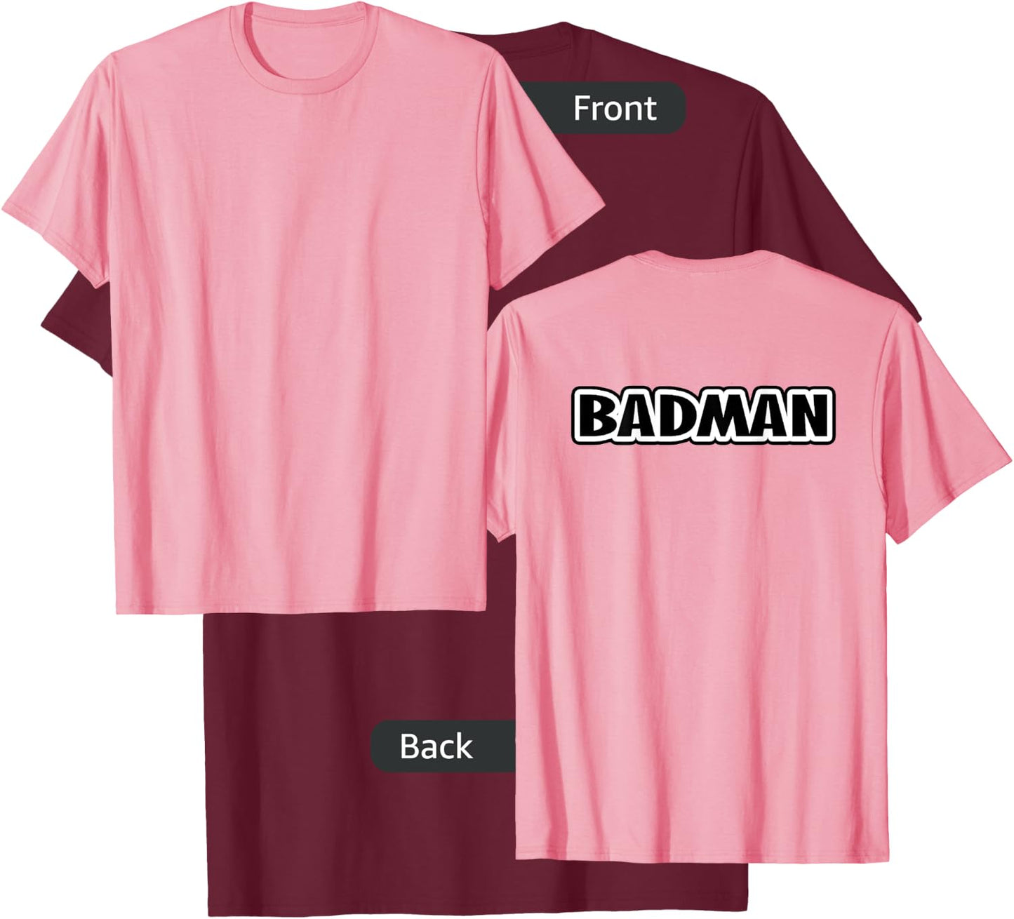 Badman T-Shirt - T-Shirt | Maroon