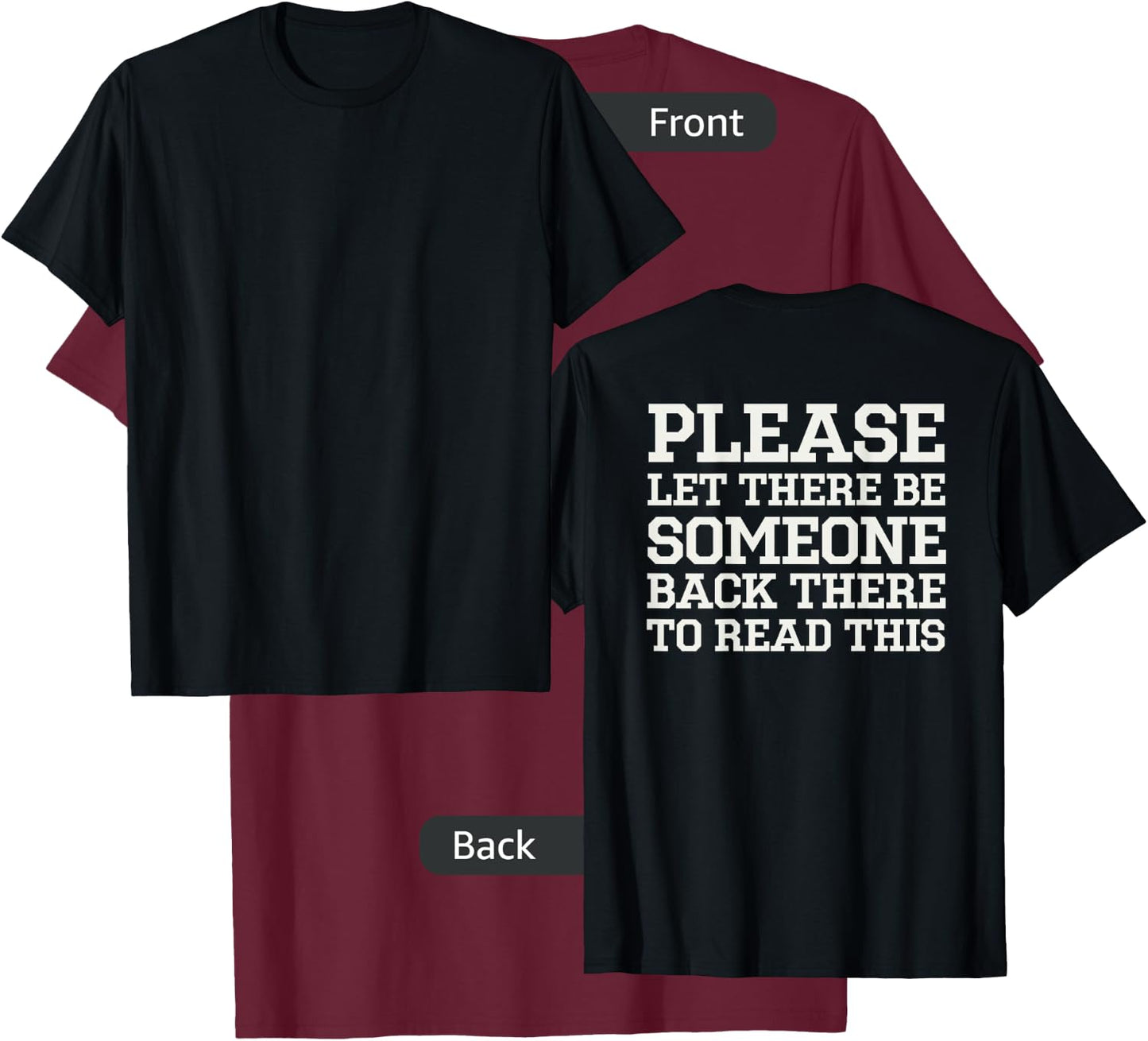 Funny Cross Country Shirt With Back Print - XC Running Shirt T-Shirt - T-Shirt | Maroon