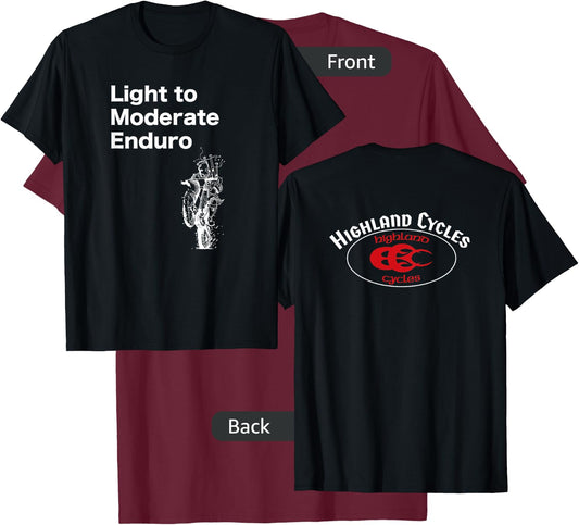 Light to moderate enduro T-Shirt - T-Shirt | Maroon