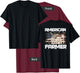 Farmer Design On Back Of Clothing Farming T-Shirt - T-Shirt | Maroon