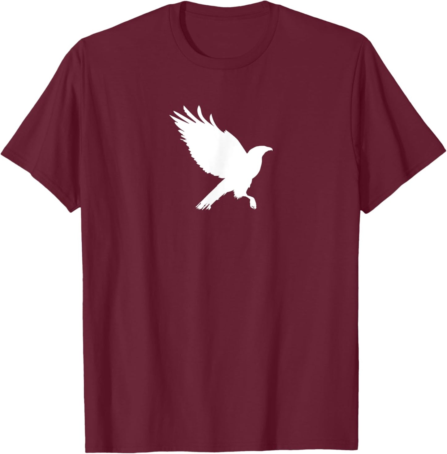 Red-tailed Hawk T-Shirt - T-Shirt | Maroon