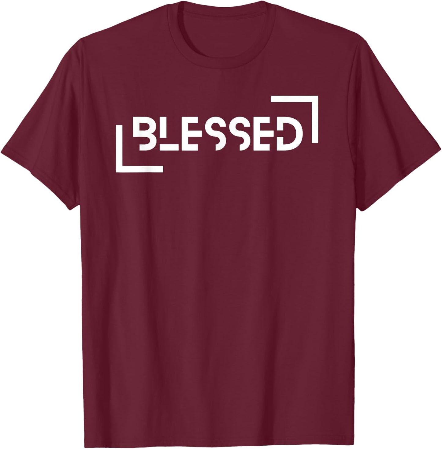Blessed Faith Apparel |Proverbs 3:5-6 | Inspirational Wear T-Shirt - T-Shirt | Maroon