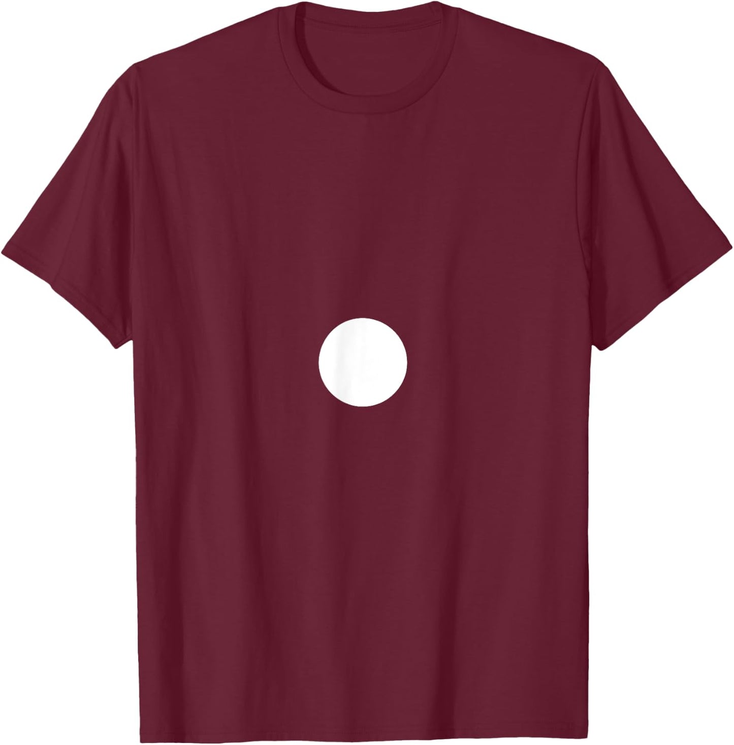 Alphabet Punctuation Period T-Shirt - T-Shirt | Maroon