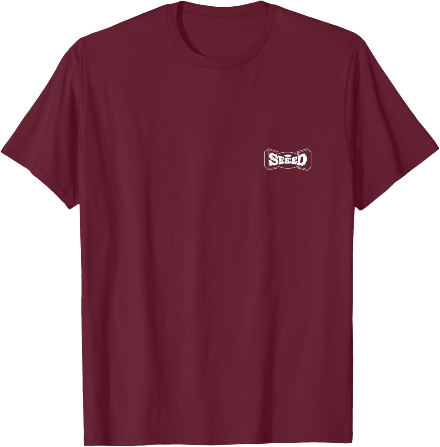 Vinyl Circle , black T-Shirt - T-Shirt | Maroon