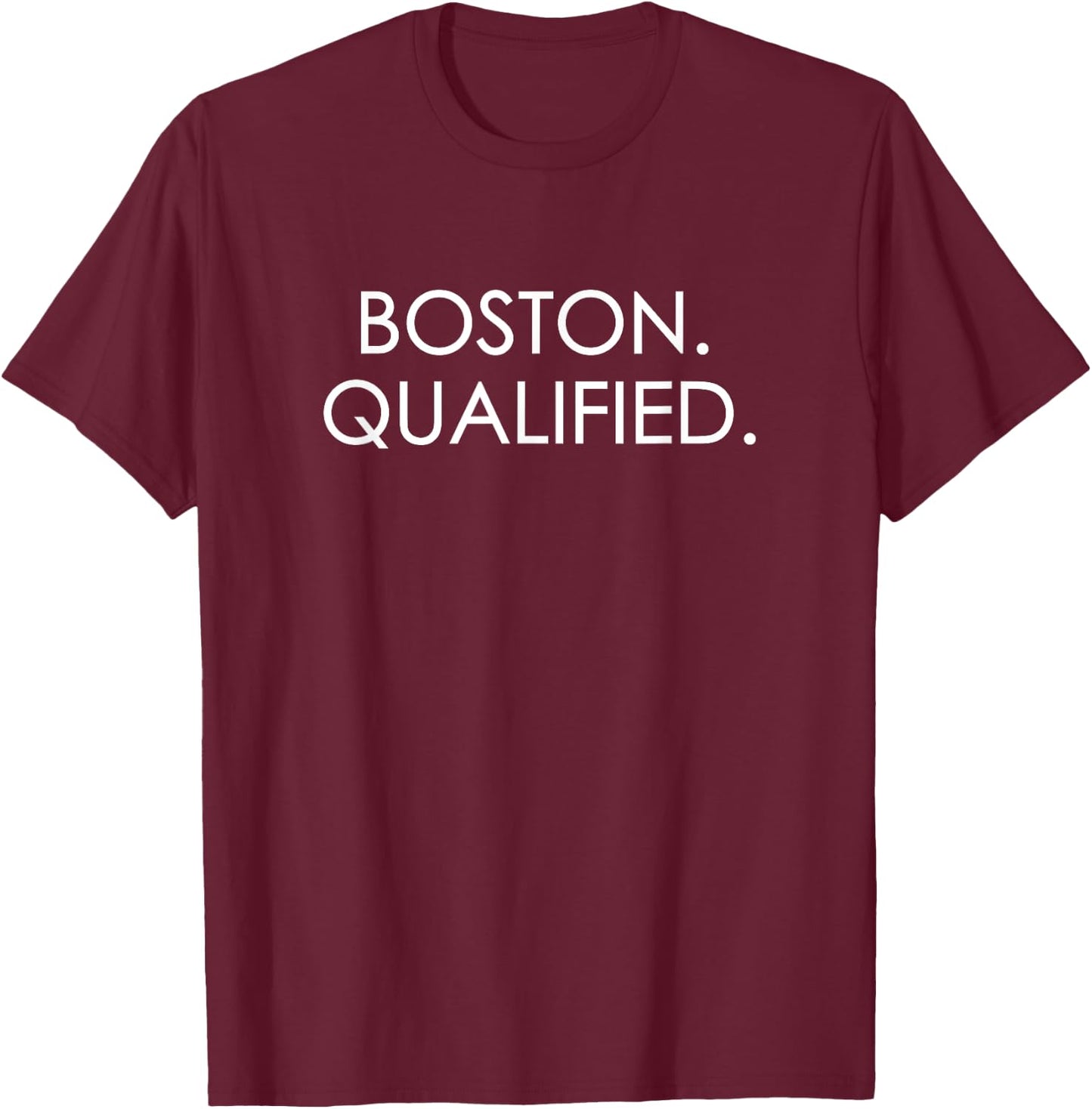 Boston Qualified Racer T-Shirt - T-Shirt | Maroon