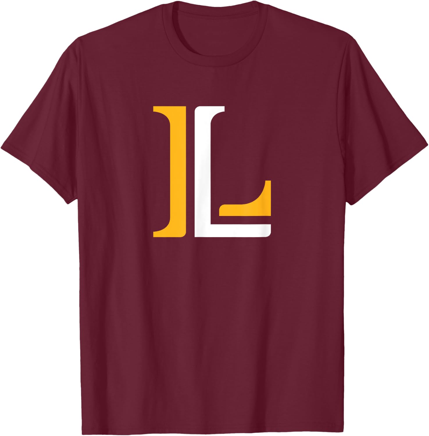 Lycoming Warriors L Athletic Logo Mark Lycoming College T-Shirt - T-Shirt | Maroon