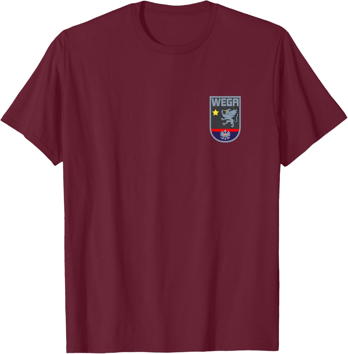 Wien SWAT Polizei WEGA Österreichische Spezialwaffe T-Shirt - T-Shirt | Maroon