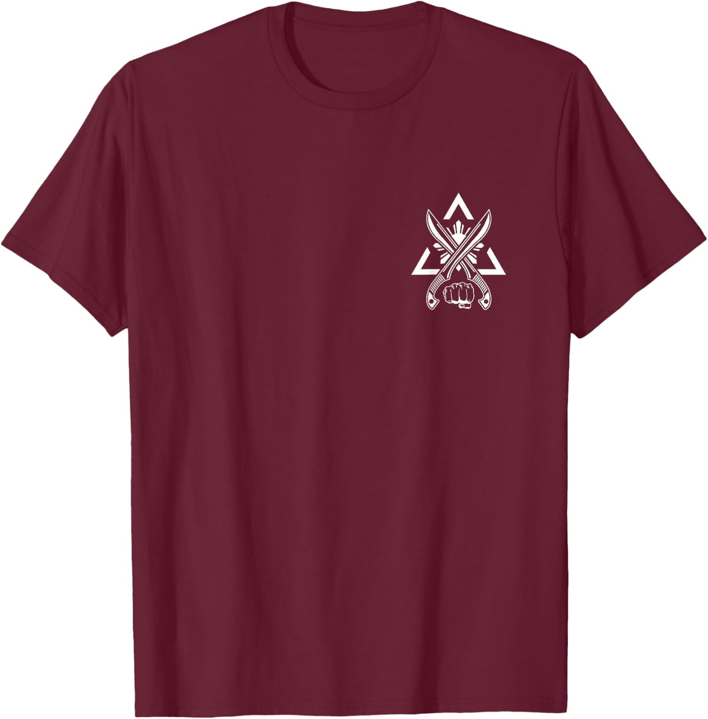 Kali eskrima arnis filipino martial arts eskrimador T-Shirt - T-Shirt | Maroon