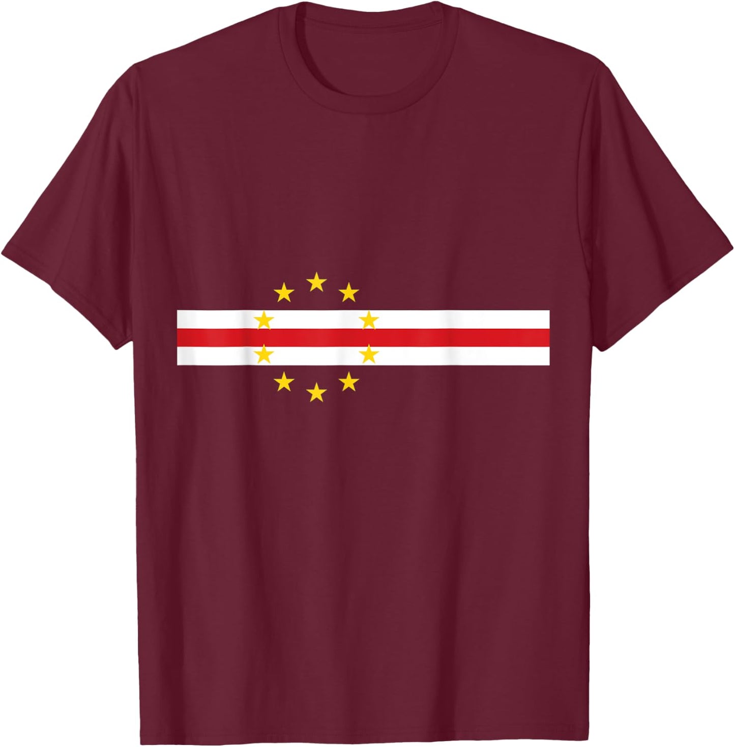 Halloween This Is My Cape Verdean Costume Cape Verde T-Shirt - T-Shirt | Maroon