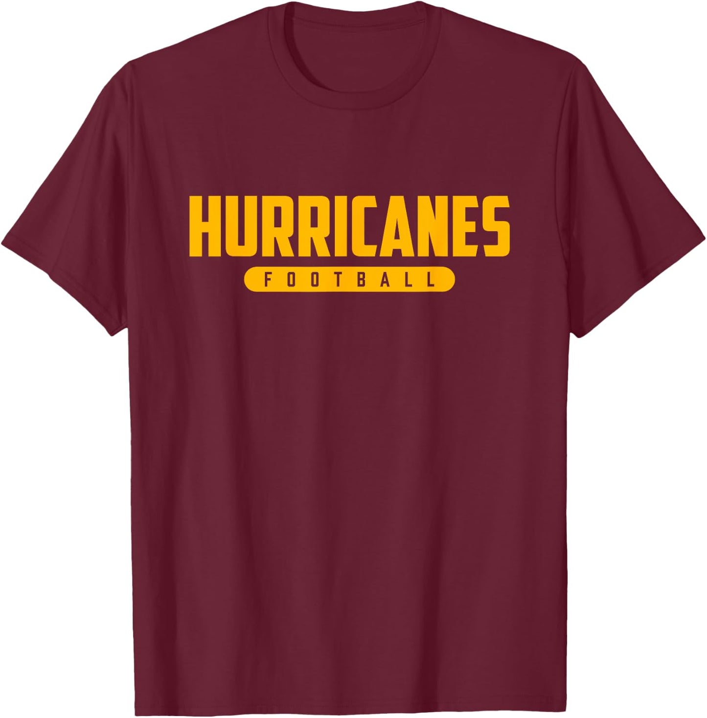 Cartersville Hurricanes Football T-Shirt - T-Shirt | Maroon