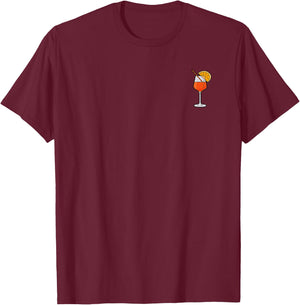 Spritz Logo Aperölchen Aperölchen Aperölchen JGA , black T-Shirt - T-Shirt | Maroon