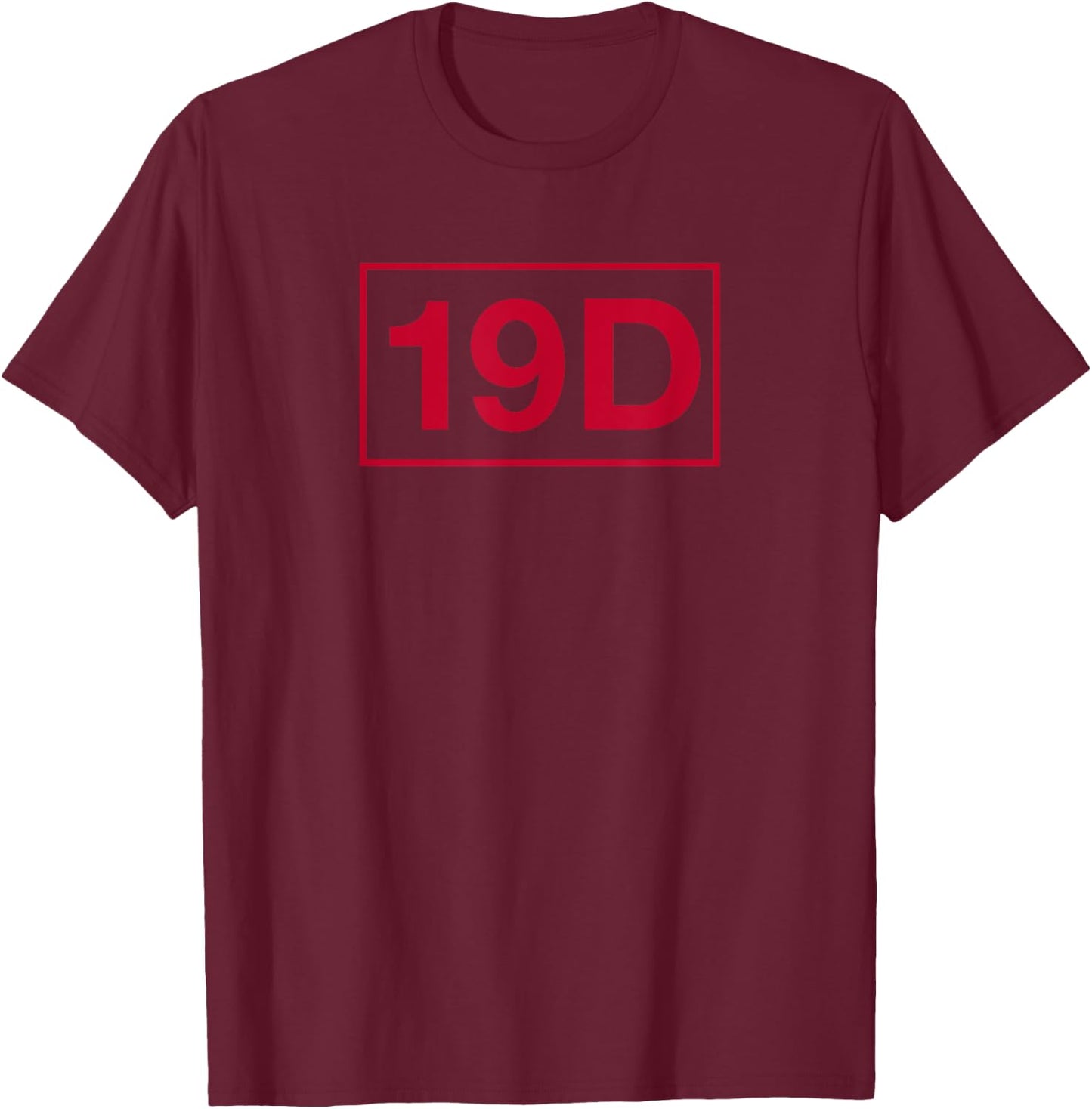 19D Cavalry Scout T-Shirt - T-Shirt | Maroon