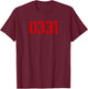 0331 Machinegunner T-Shirt - T-Shirt | Maroon