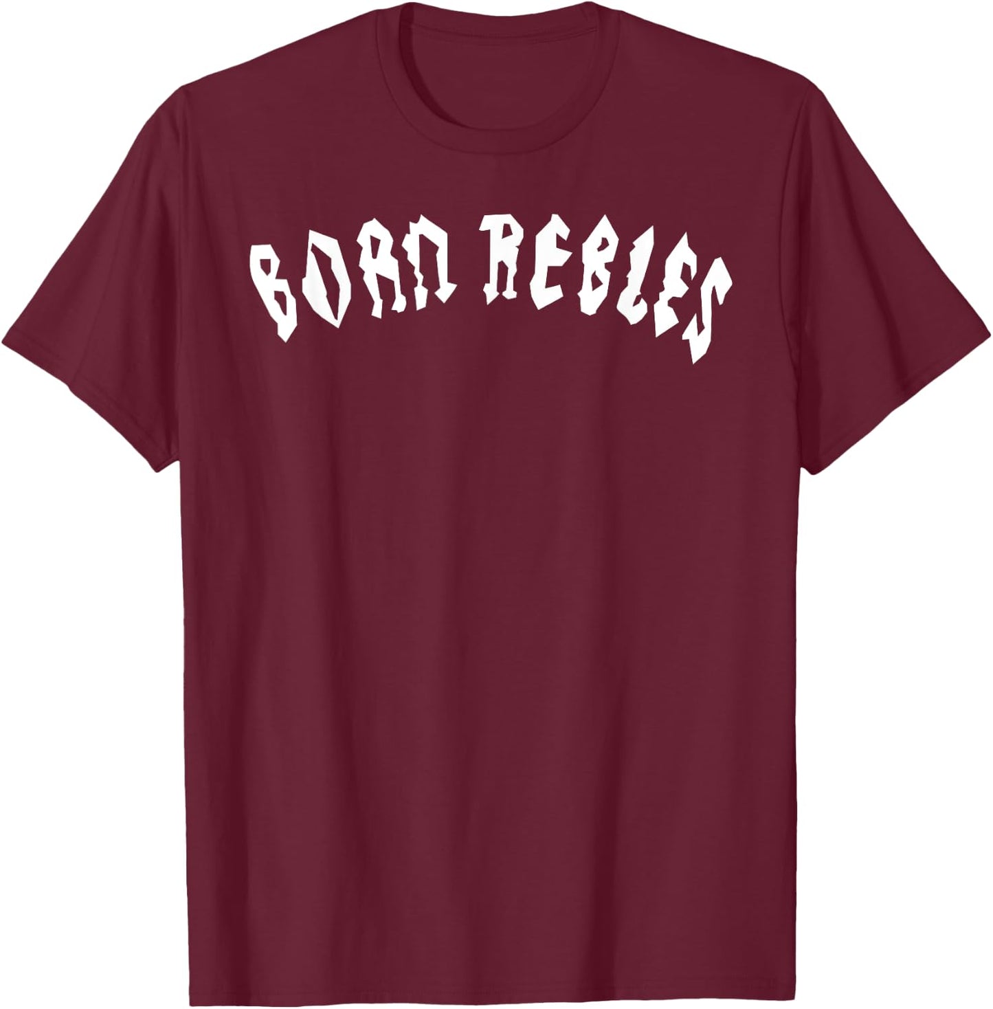 Fun bei Born Rebles , black T-Shirt - T-Shirt | Maroon