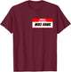 Funny Name tag " Mike Hawk " T-Shirt - T-Shirt | Maroon