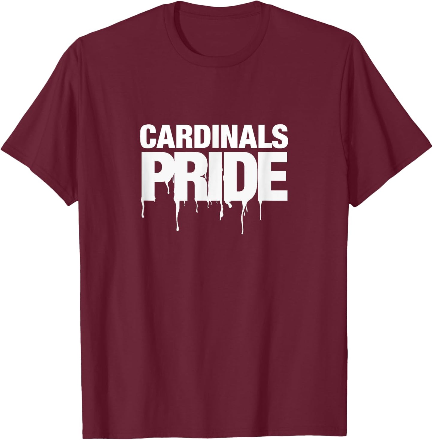 Medical Lake Cardinals PRIDE T-Shirt - T-Shirt | Maroon