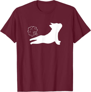 Funny Farting French Bulldog Frenchie Pet Owner Dog Lover Women T-Shirt - T-Shirt | Maroon