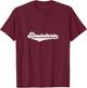 Women's Construction Site Building Line Building Supervision , black T-Shirt - T-Shirt | Maroon