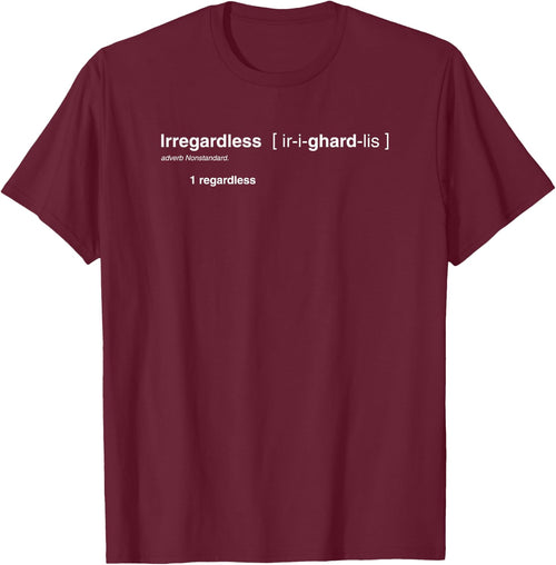 Irregardless Is Now A Word Regardless of What You Think