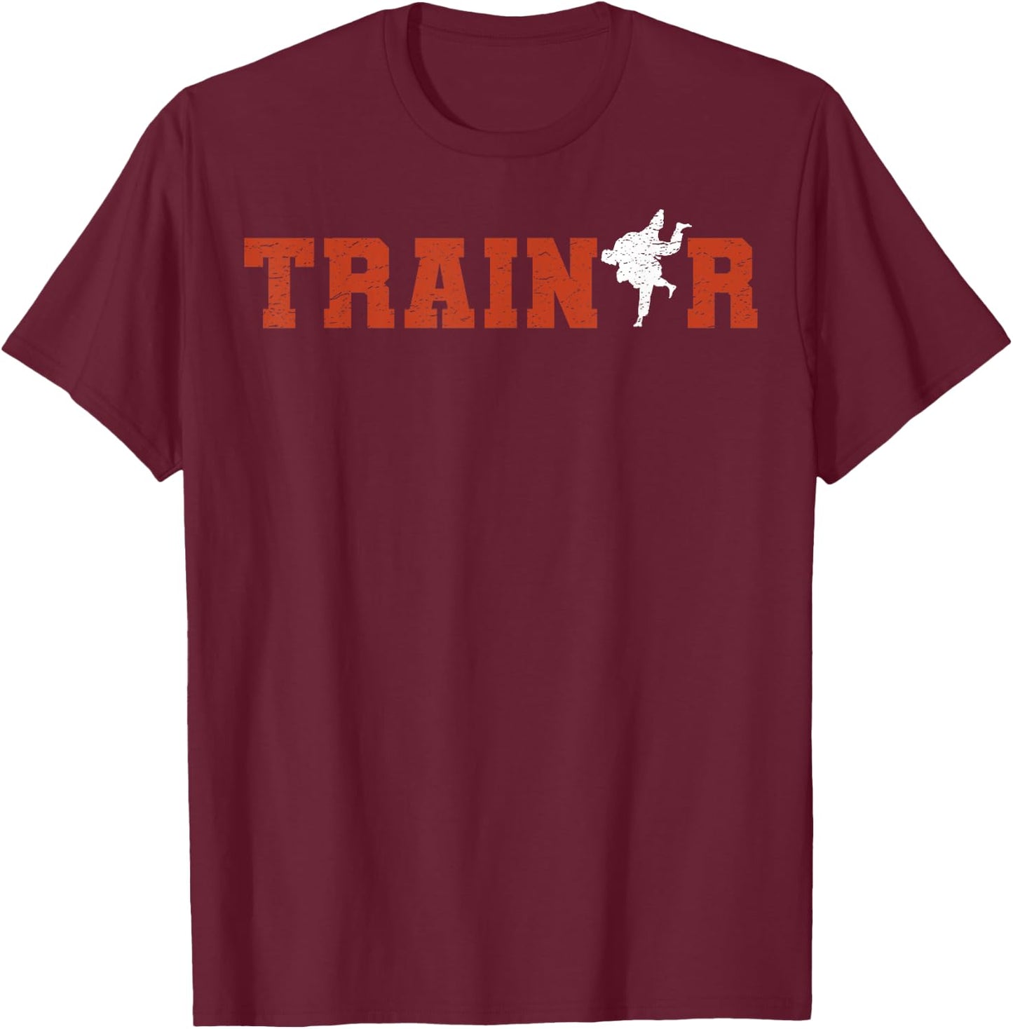 Judo Trainer Judoka Lustiges Coach T-Shirt - T-Shirt | Maroon