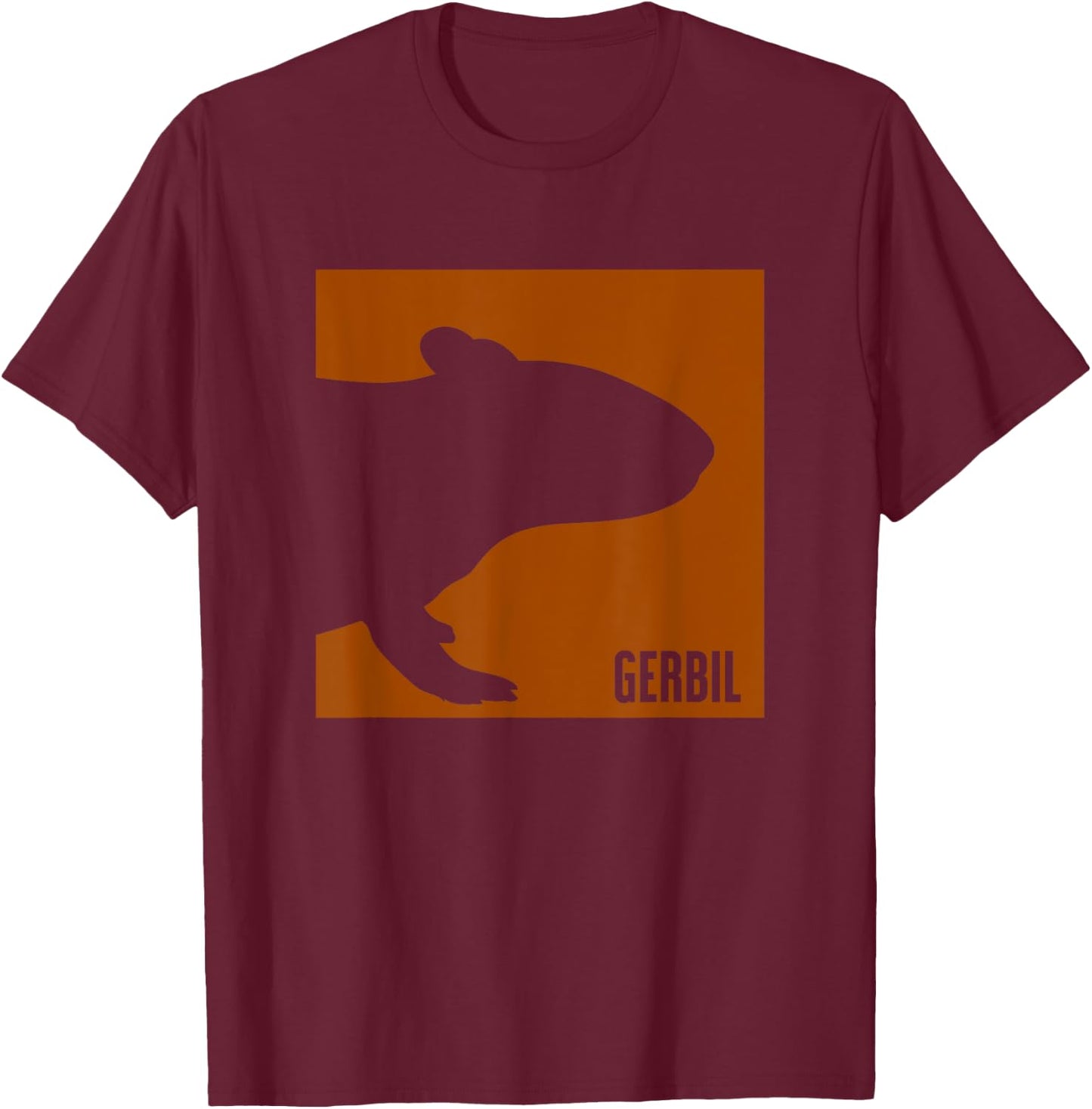 Gerbil T-Shirt - T-Shirt | Maroon