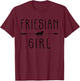 Friesian Horse Girl Shirt Gifts Horses Talk Derby To Me T-Shirt - T-Shirt | Maroon