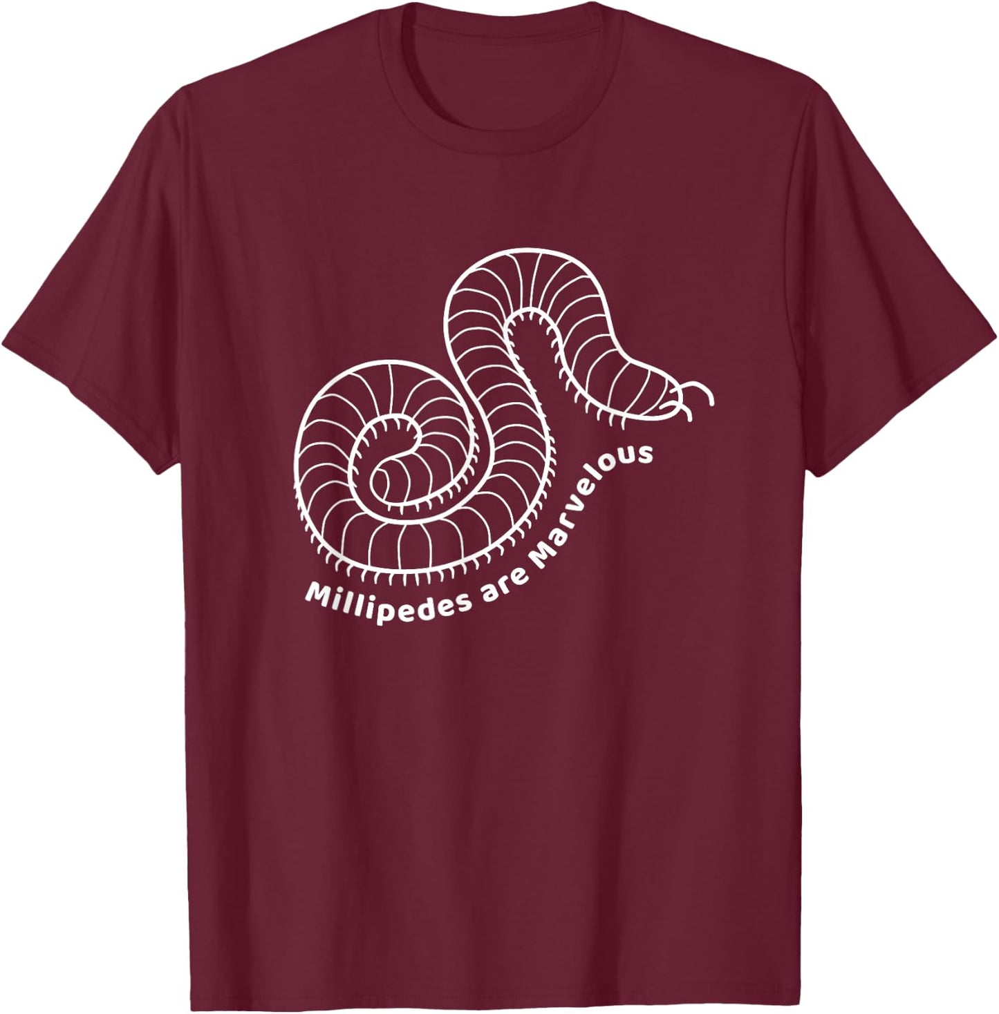 Millipede Shirt T-Shirt - T-Shirt | Maroon