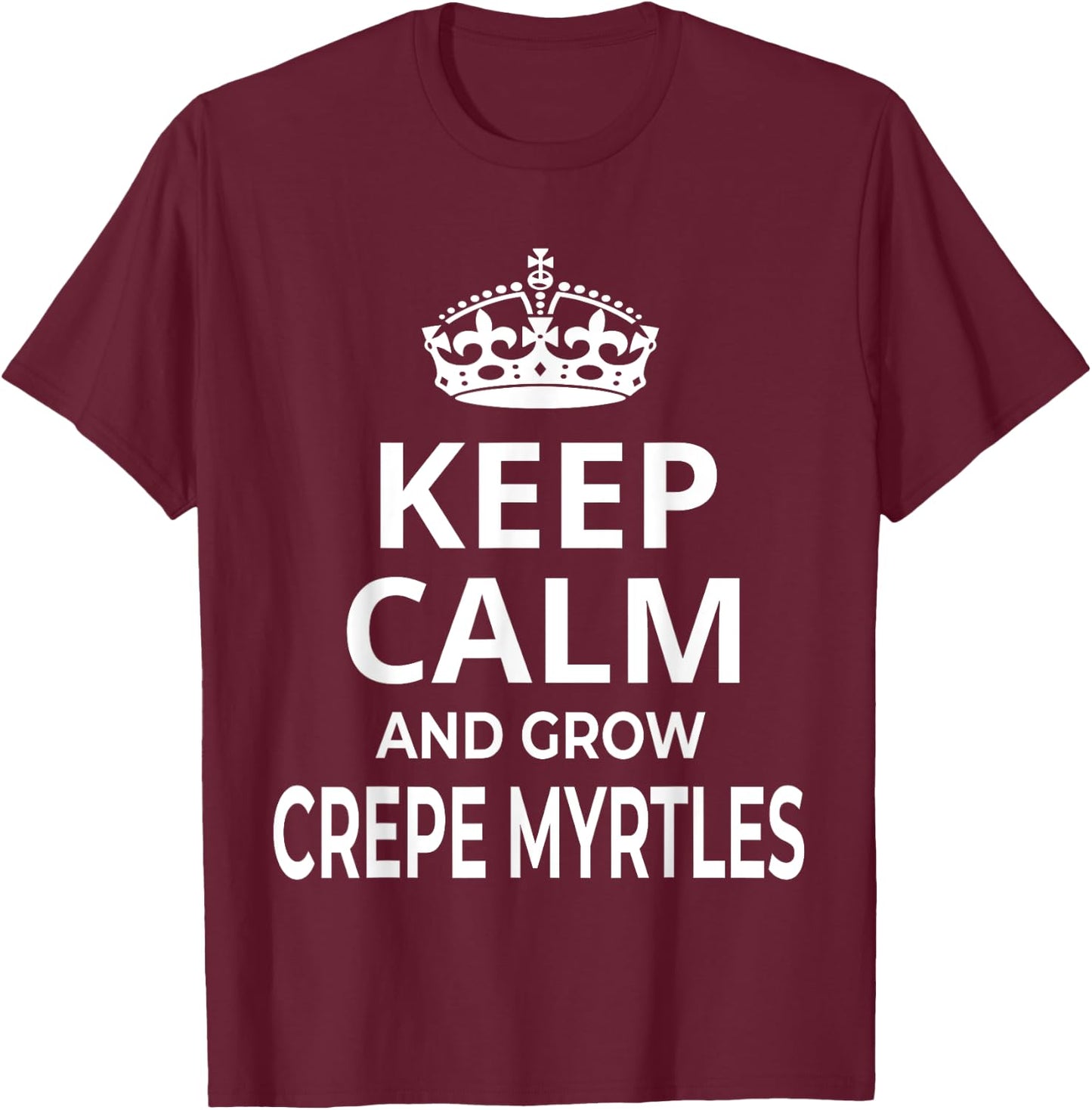 Myrte Crêpe/Myrte Crêpe/Inscription humoristique T-Shirt - T-Shirt | Maroon