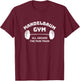 Mandelbaum Gym All Aboard the Pain Train T-Shirt - T-Shirt | Maroon
