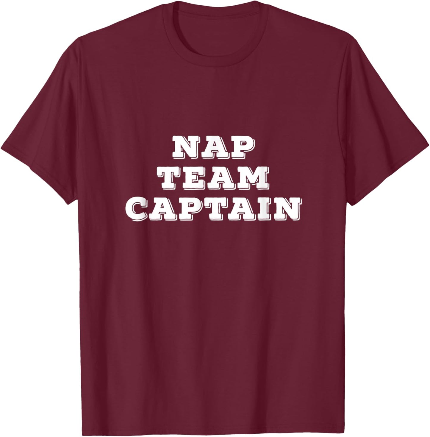 Nap Team Captain T-Shirt - T-Shirt | Maroon