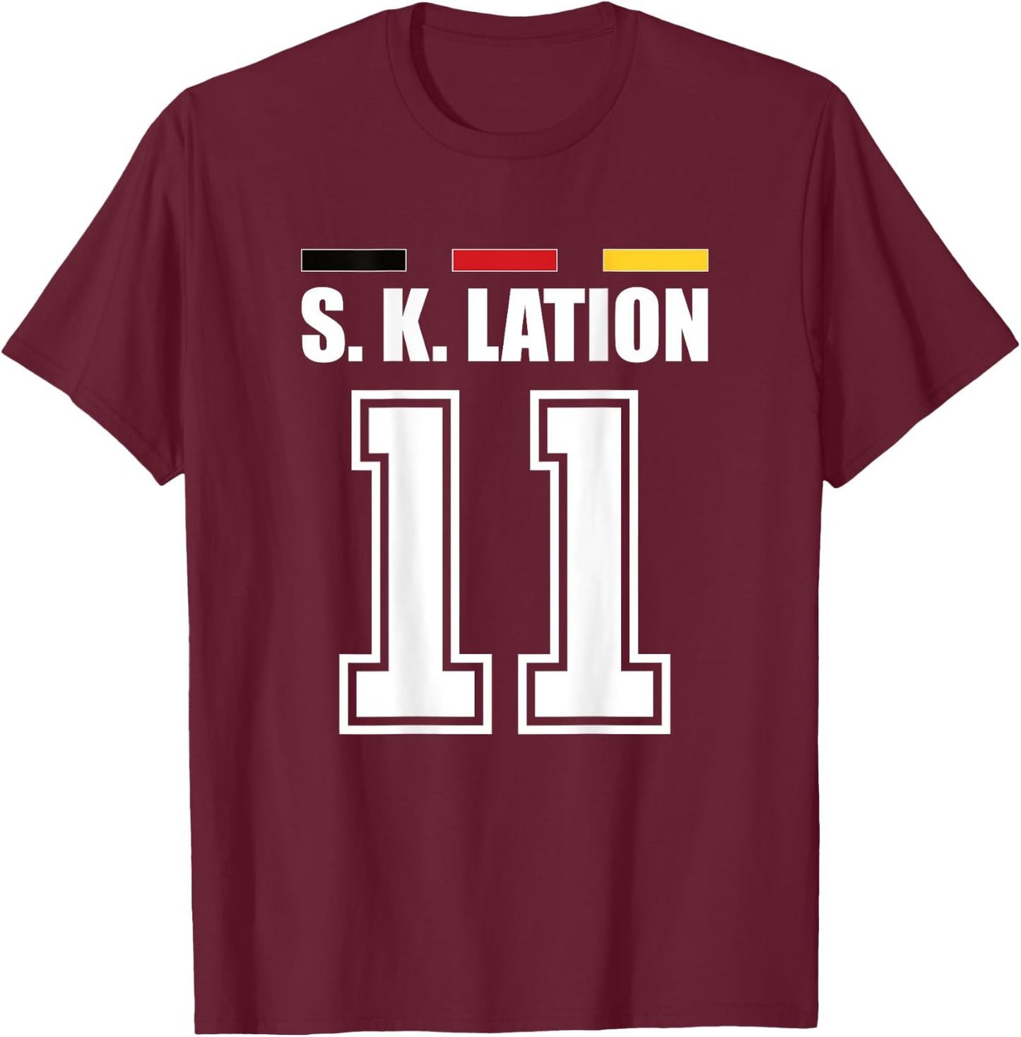 Funny Name Germany Jersey for Mallorca and the Party , black T-Shirt - T-Shirt | Maroon