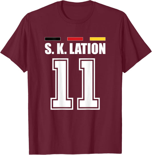 Funny Name Germany Jersey for Mallorca and the Party , black T-Shirt - T-Shirt | Maroon