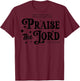 Let Everything That Has Breath Praise The Lord (on back) T-Shirt - T-Shirt | Maroon