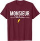 Mr Electrician Joke Profession Electrician Humor T-Shirt - T-Shirt | Maroon