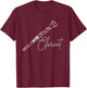 Clarinet - Clarinetist Music Lover Marching Band T-Shirt - T-Shirt | Maroon