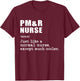 PM&R nurse Just Like a Normal Nurse Except Much Cooler T-Shirt - T-Shirt | Maroon