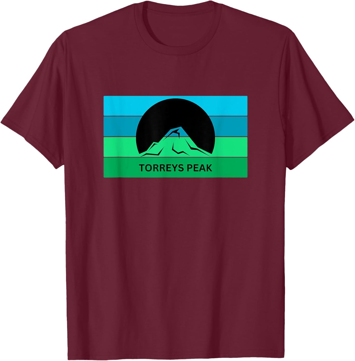 Torreys Peak T-Shirt - T-Shirt | Maroon